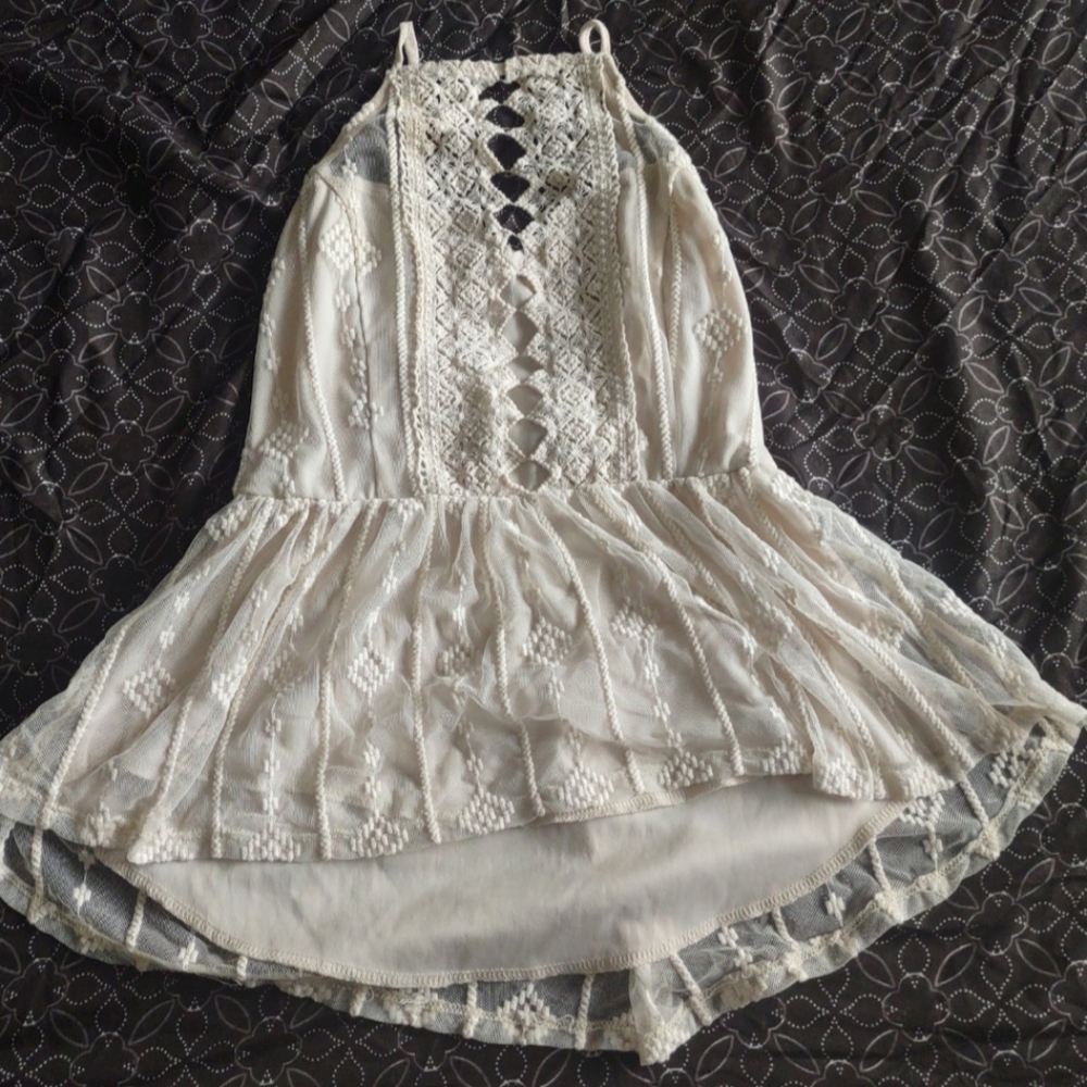 Rue21 Black and Cream Dress